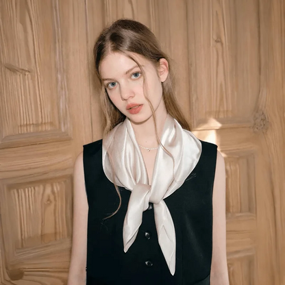 🧣 Glomexia 70x70 Fashion Square Scarf – Elegant Travel Hair Wrap ✨