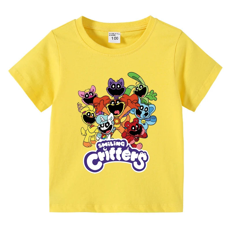 😊👕 Kids Cute Cartoon T-Shirt | Fun Summer Tee 🌈