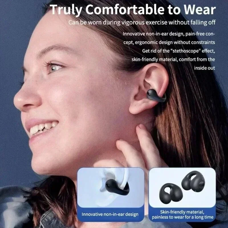 🎧 T75 Bone Conduction Bluetooth Headphones 🔊