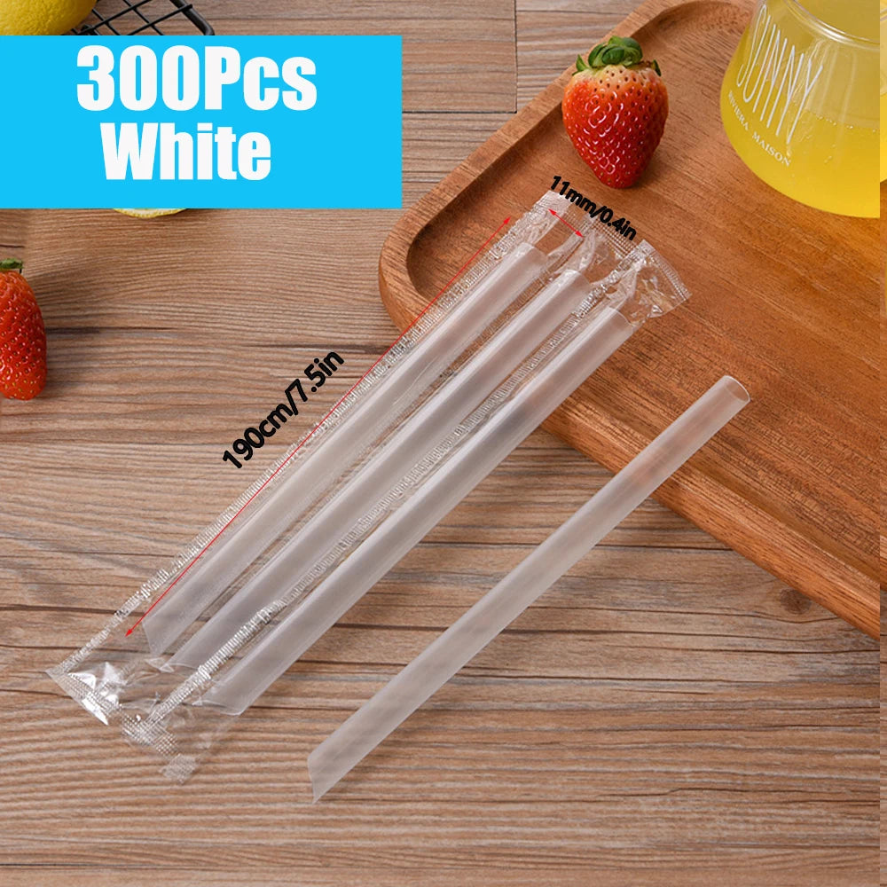 Jumbo Smoothie Straws 🥤 | Bubble Tea & Milkshake Straws