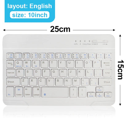 Glomexia Wireless Bluetooth Mini Keyboard – Rechargeable Multi-Device Keyboard