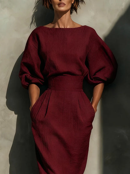 ✨ Elegant A-Line Party Dress for Women