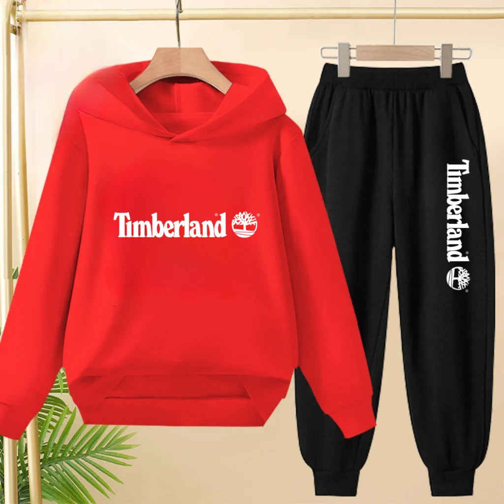 Glomexia Kids Hoodie Set – Warm Autumn Winter Outfit
