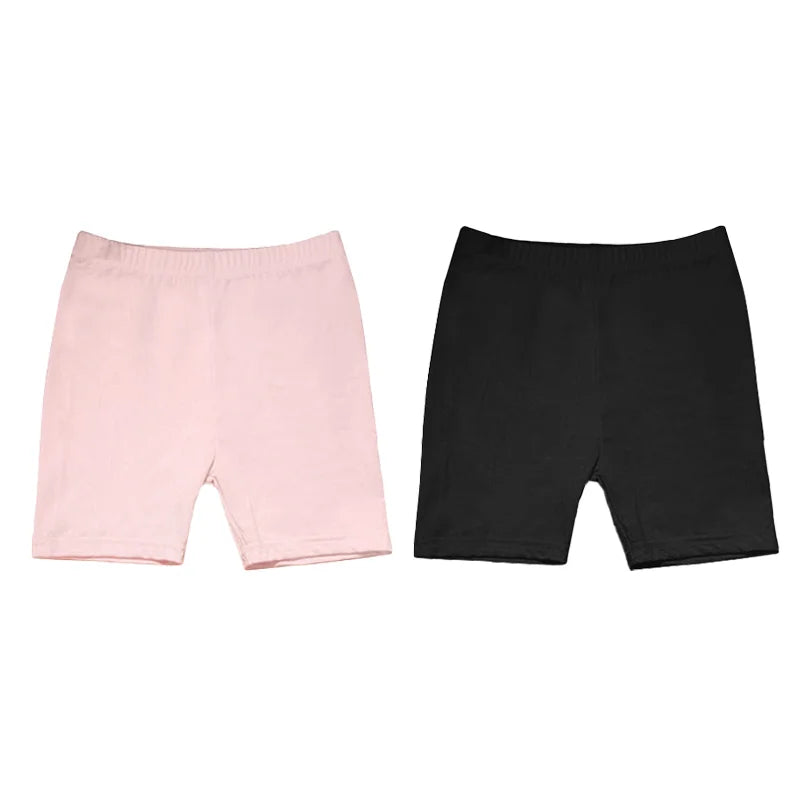Premium Cotton Kids Leggings Shorts – Summer Safety Wear (2-13Y)