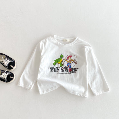 🧒🍂 Baby Cartoon Full Sleeve Top 👕✨