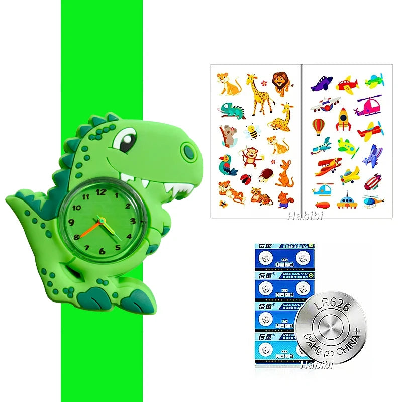 🌍 Glomexia – Kids Silicone Quartz Watch ⌚🧒