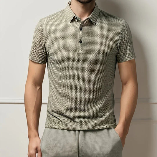 👕🌞 Men’s Solid Polo Tee | Summer Casual 😎