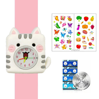 🌍 Glomexia – Kids Silicone Quartz Watch ⌚🧒