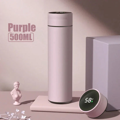 ☕ ✨ Glomexia Smart Temperature Thermos Bottle (500ML)