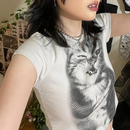 🌍 Glomexia – Women’s Animal Print Casual T-Shirt 🐾👕
