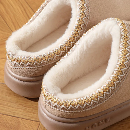 Fluffy Platform Winter Slippers ❄️✨