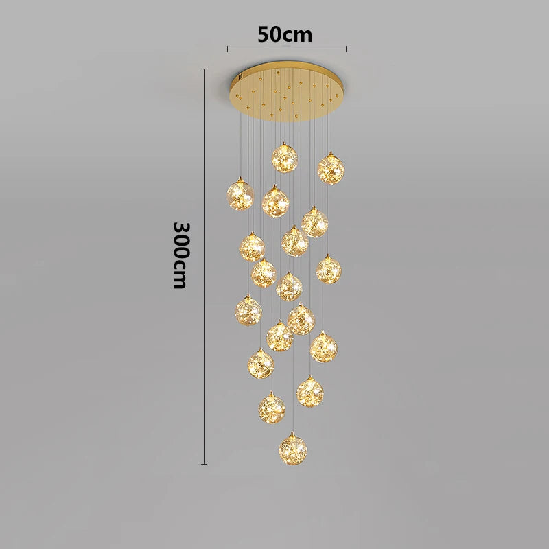 Nordic Pendant Hanging Chandelier Lamp