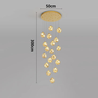 Nordic Pendant Hanging Chandelier Lamp