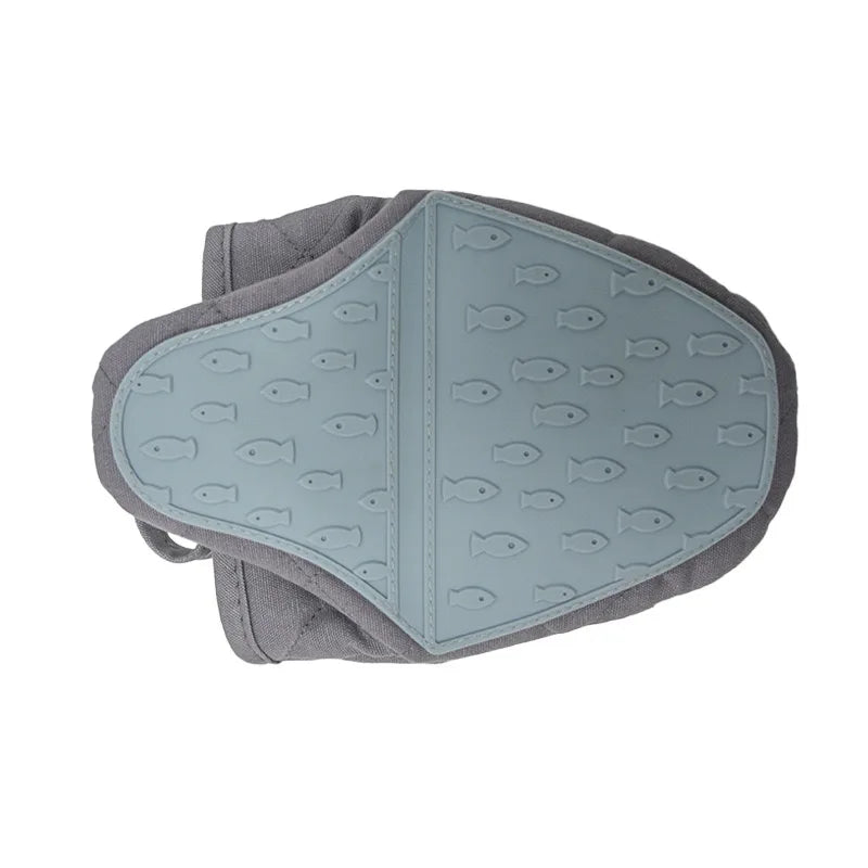 🐟 ✨ Glomexia Fish-Shape Silicone Oven Glove