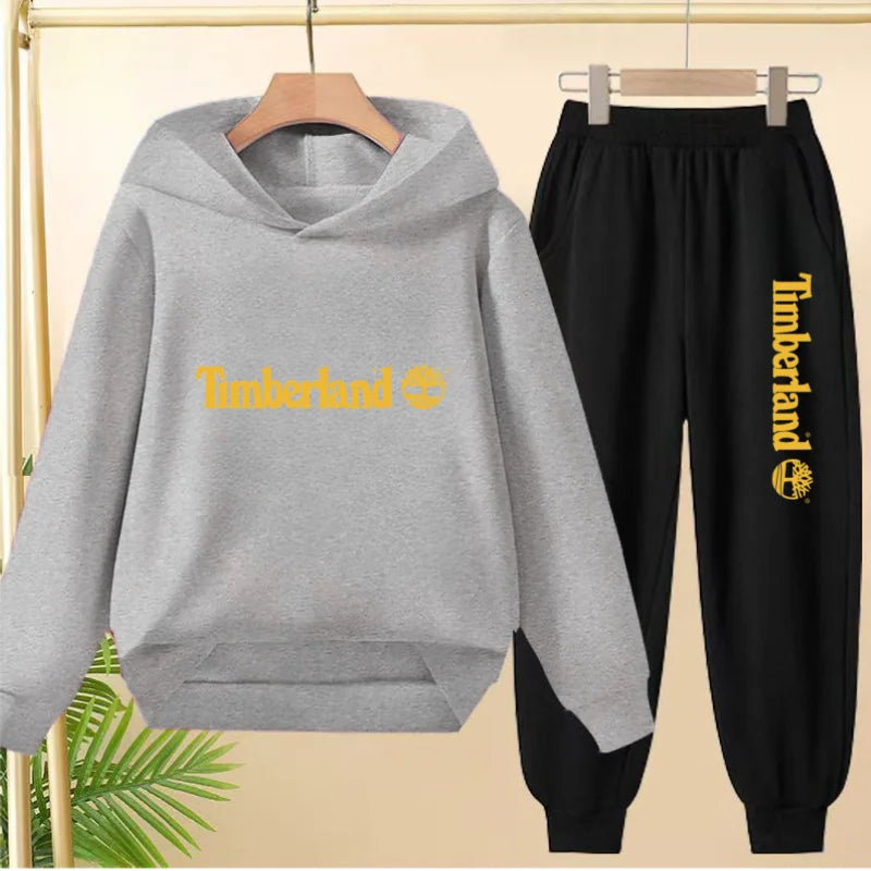 Glomexia Kids Hoodie Set – Warm Autumn Winter Outfit