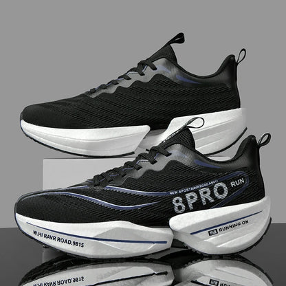 Men’s Carbon Plate Mesh Running Sneakers
