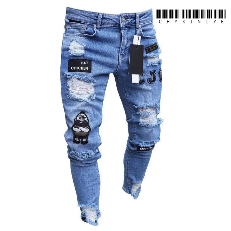 👖✨ Glomexia Men’s Casual Slim Denim Jeans