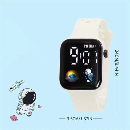 Astronaut Kids Digital Watch 🚀⌚