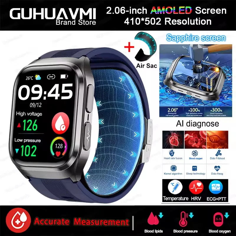 ⌚ Premium Health Smart Watch 2025 🩺