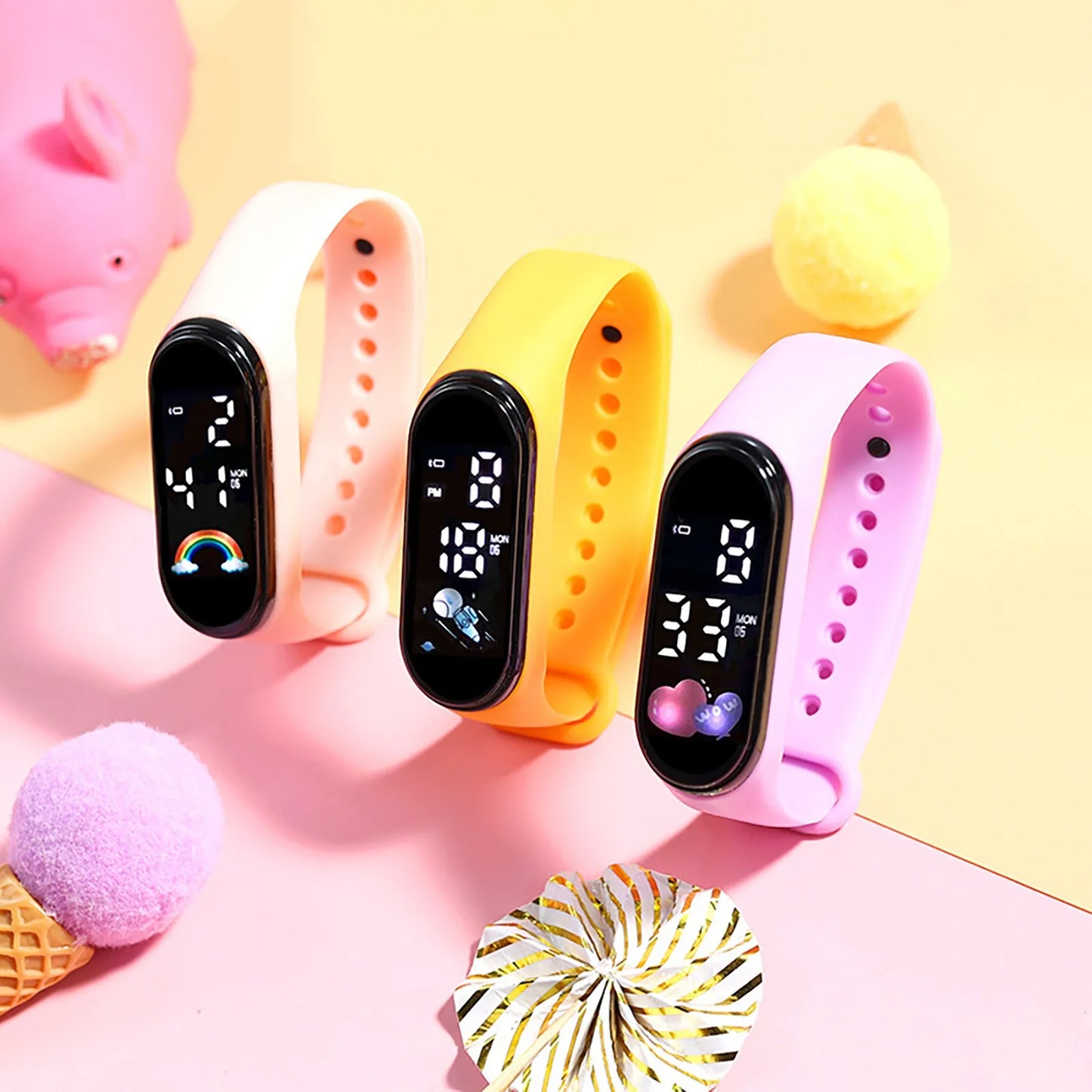 ⌚ Kids Digital Bracelet Watch | Cartoon Sports Watch for Boys & Girls 🎒