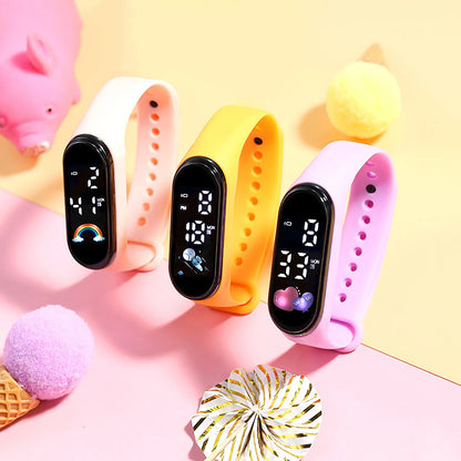 ⌚ Kids Digital Bracelet Watch | Cartoon Sports Watch for Boys & Girls 🎒