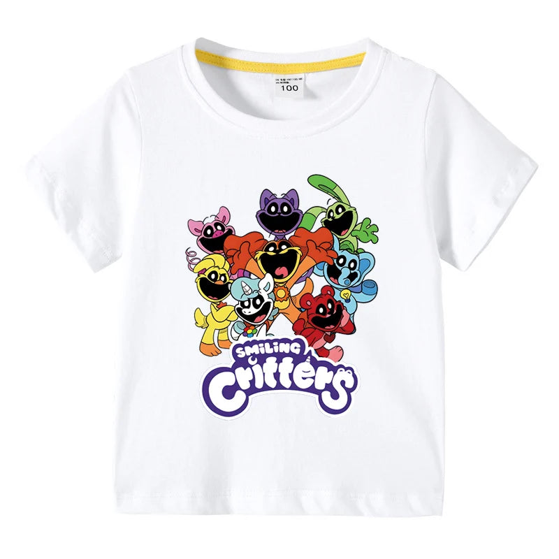 😊👕 Kids Cute Cartoon T-Shirt | Fun Summer Tee 🌈