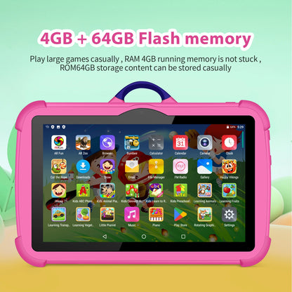 Glomexia Kids 7″ Android 13 Tablet 📱 | 4GB RAM 64GB | Dual Camera