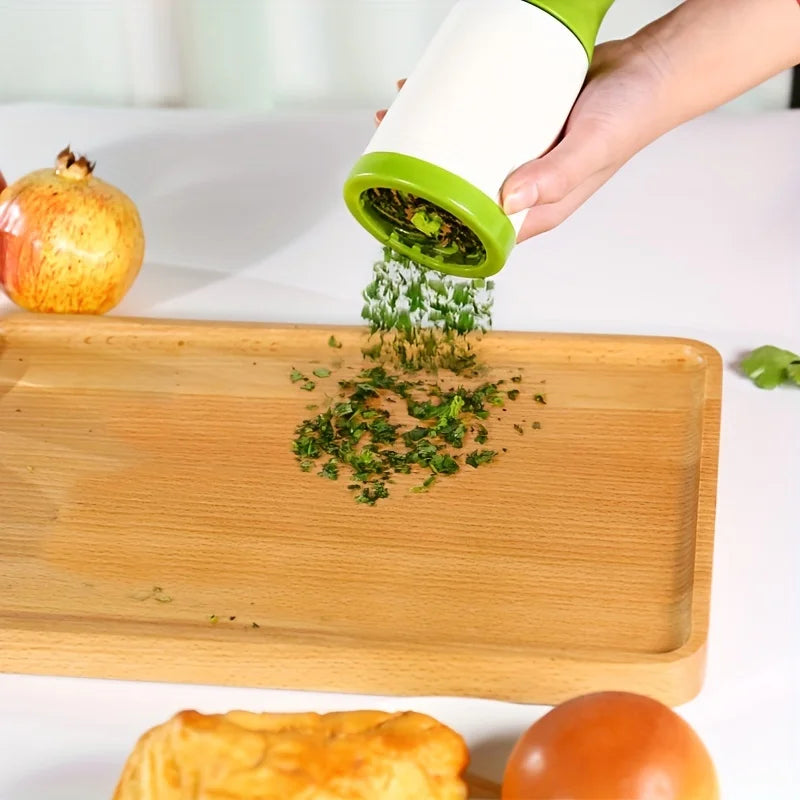 Manual Herb Grinder 🌿 | Easy Spice & Veg Cutter – Glomexia