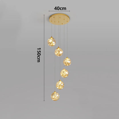 Nordic Pendant Hanging Chandelier Lamp