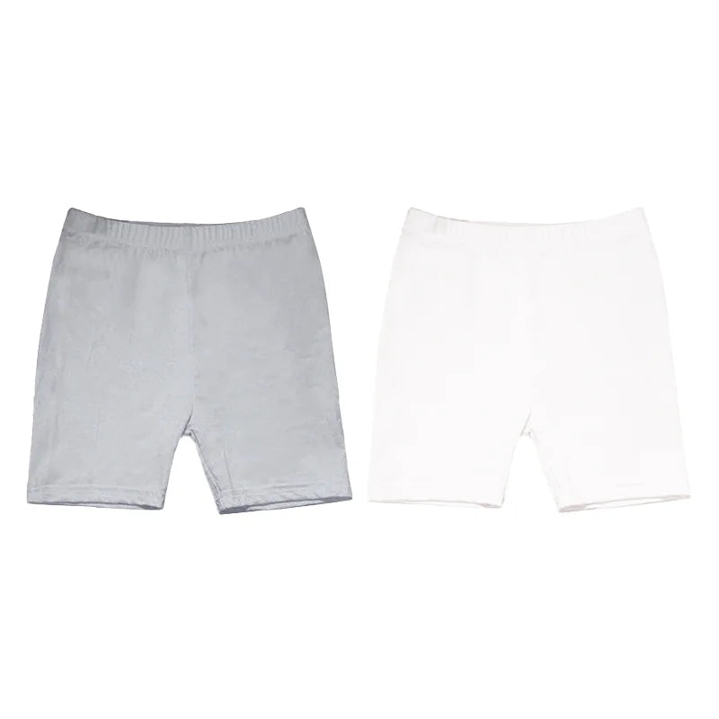 Premium Cotton Kids Leggings Shorts – Summer Safety Wear (2-13Y)