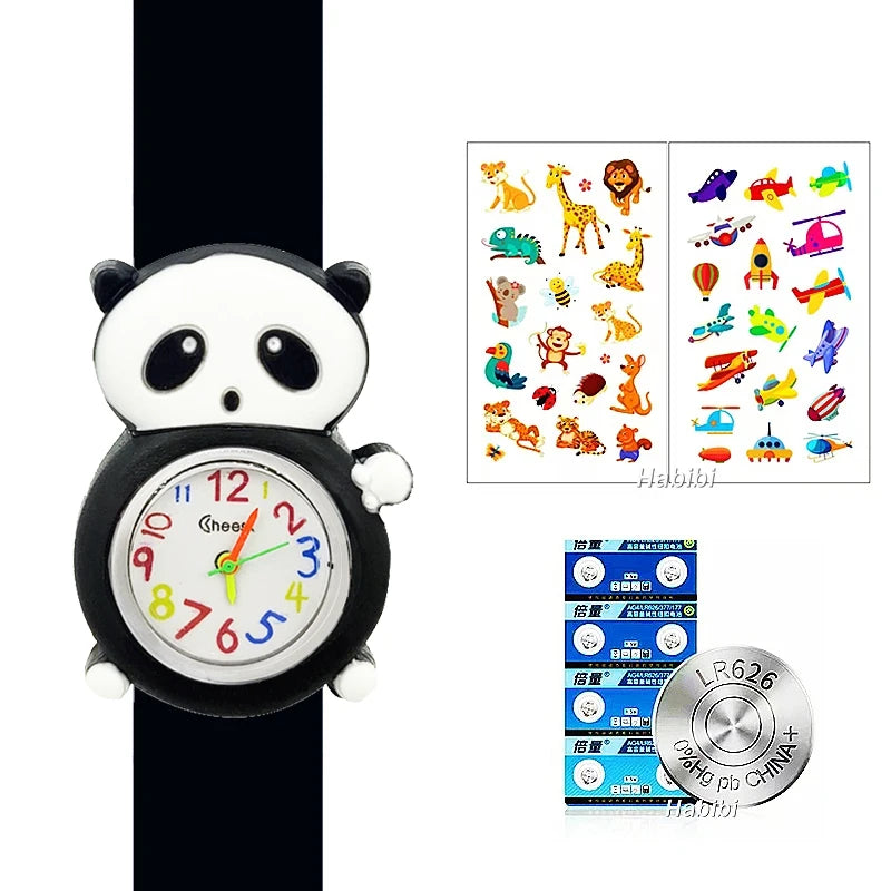 🌍 Glomexia – Kids Silicone Quartz Watch ⌚🧒