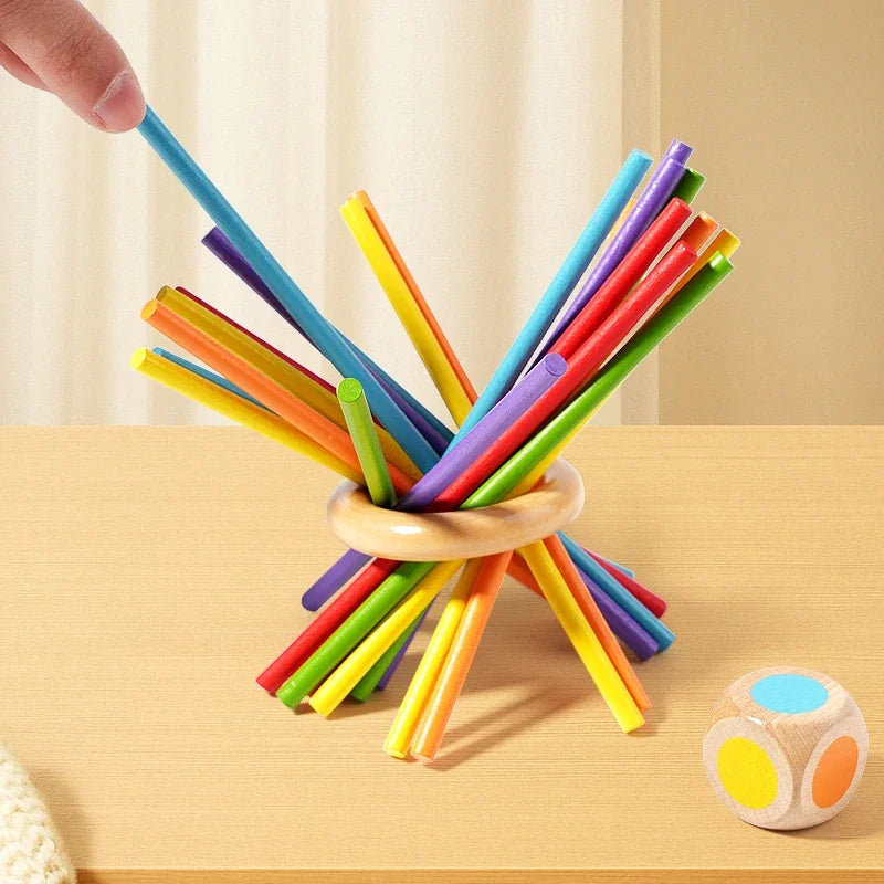 Wooden Stick Strategy Balance Game for Kids