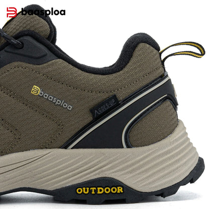 Men Waterproof Hiking Shoes – Outdoor Ankle Boots