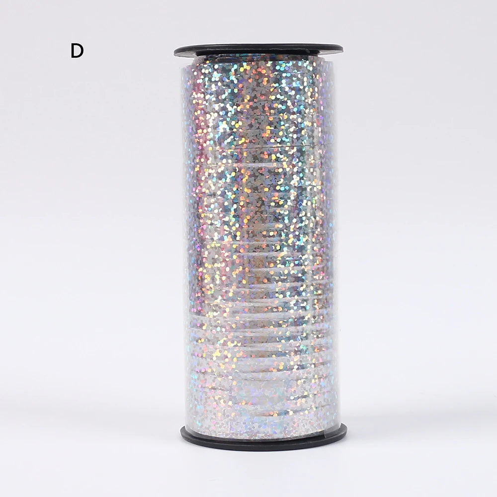 100 Yards Glitter Curling Ribbon Roll – Party & Gift Wrap Decoration