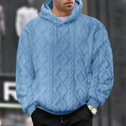 🧶 Jacquard Pullover Hoodie