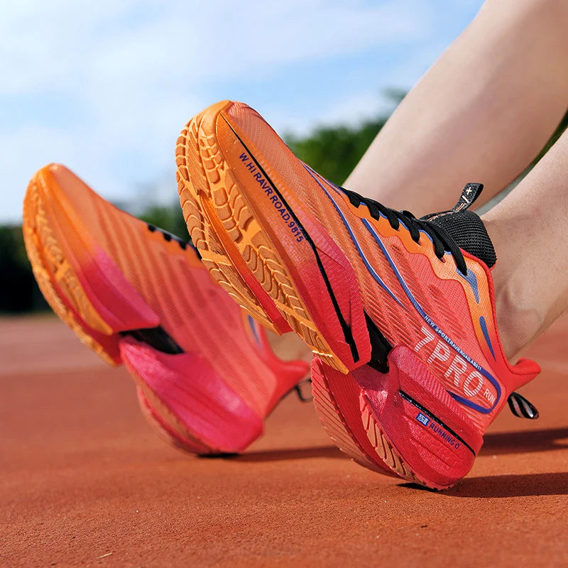 Men’s Carbon Plate Mesh Running Sneakers