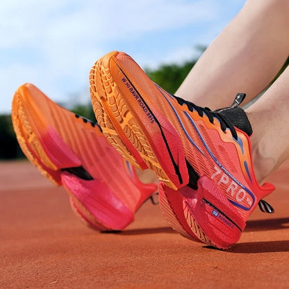 Men’s Carbon Plate Mesh Running Sneakers
