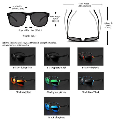 😎🕶️ Polarized Sport Sunglasses UV400
