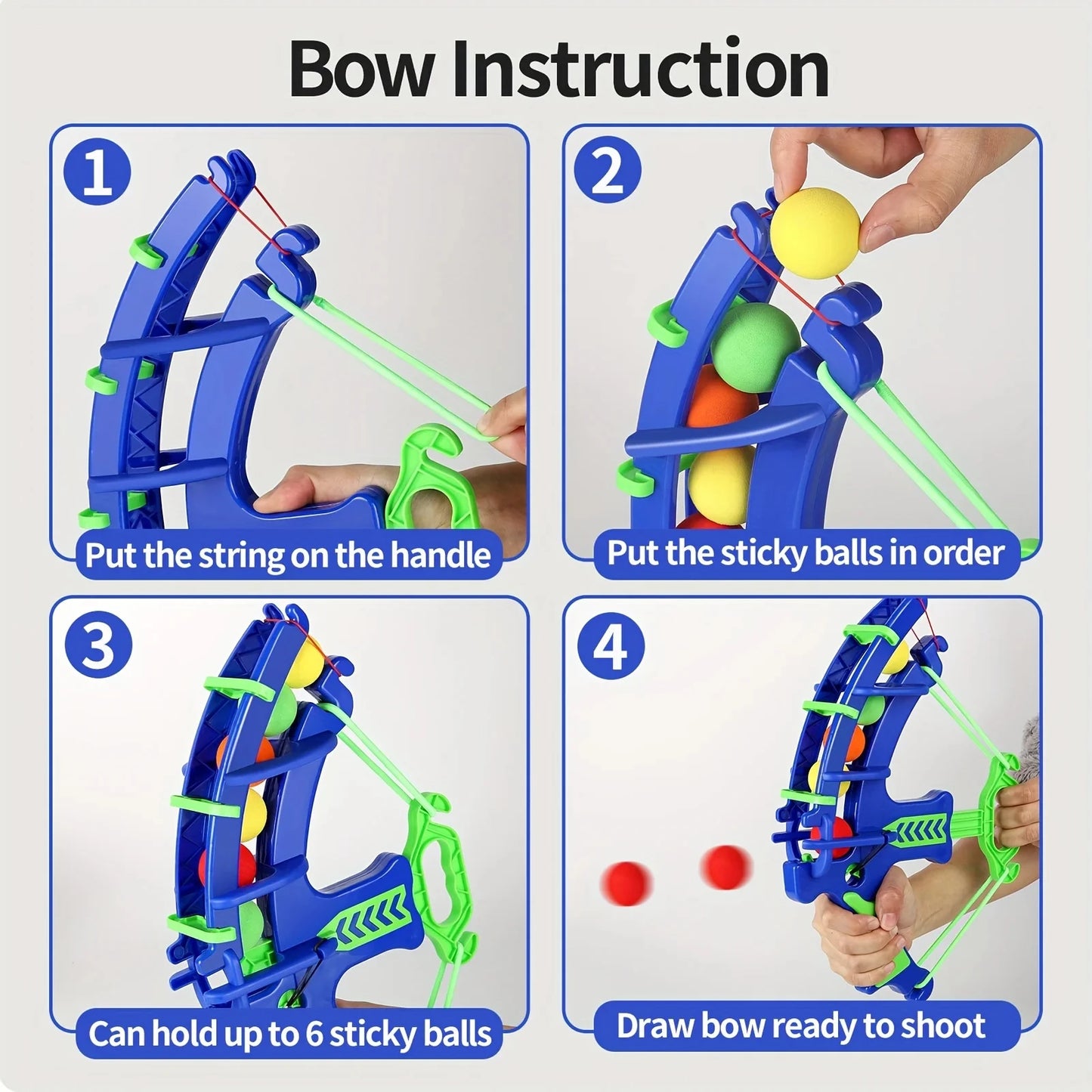 🎯🧸 Glomexia Soft Bullet Target Practice Toy