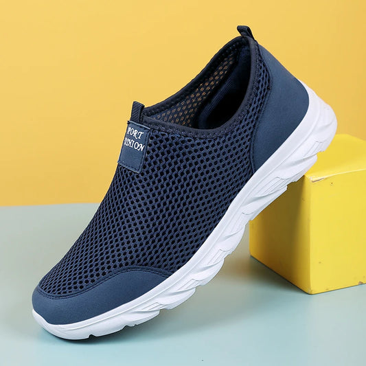 Glomexia Men Air Mesh Casual Shoes 👟 | Breathable Slip-On