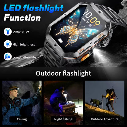 ⌚ 2.01” AMOLED GPS Smart Watch with Bluetooth Calling 🚀