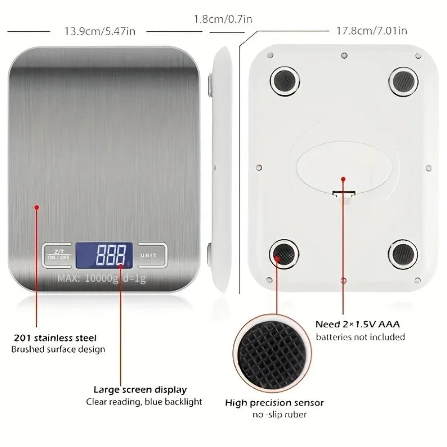 High Precision Digital Kitchen Weighing Scale