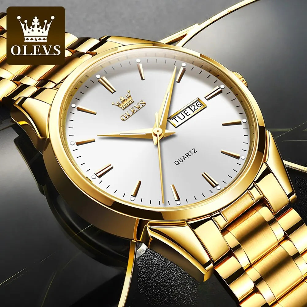 OLEVS Men’s Quartz Watch ⌚