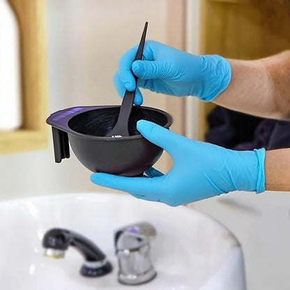 Disposable Blue Nitrile Gloves (50/100 PCS) – Multipurpose Cleaning & Safety 🧤