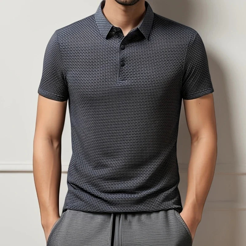 👕🌞 Men’s Solid Polo Tee | Summer Casual 😎