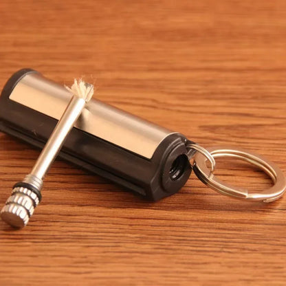 Outdoor Portable Match Keychain Kerosene Lighter
