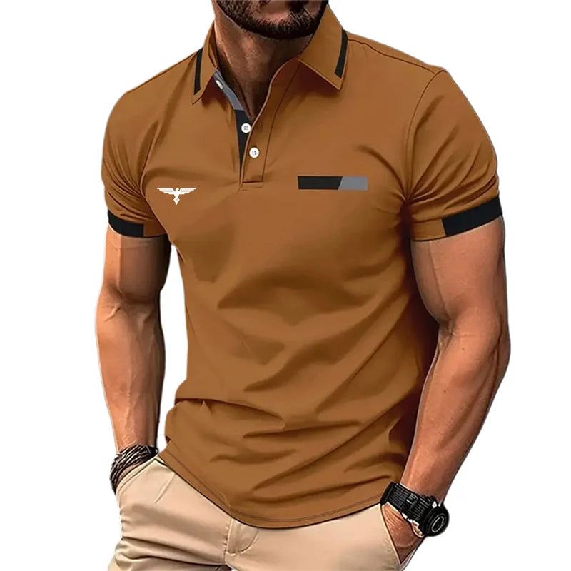 👕🌞 Men’s Summer Polo Tee | Casual Style 😎