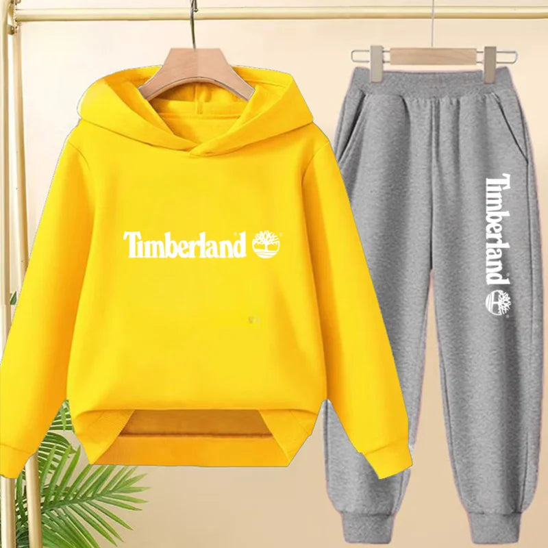 Glomexia Kids Hoodie Set – Warm Autumn Winter Outfit