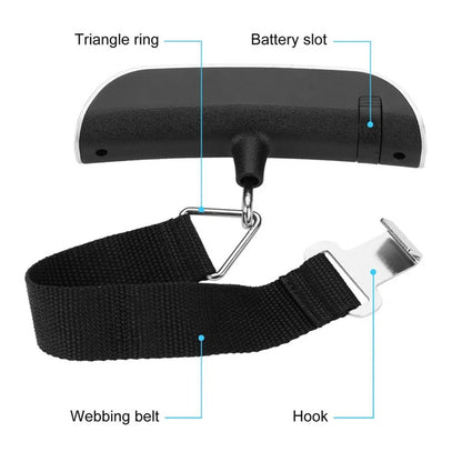Portable Digital Luggage Scale (50kg)