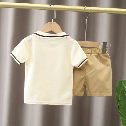 Cute Cartoon Cotton Boys Summer Set 🌞